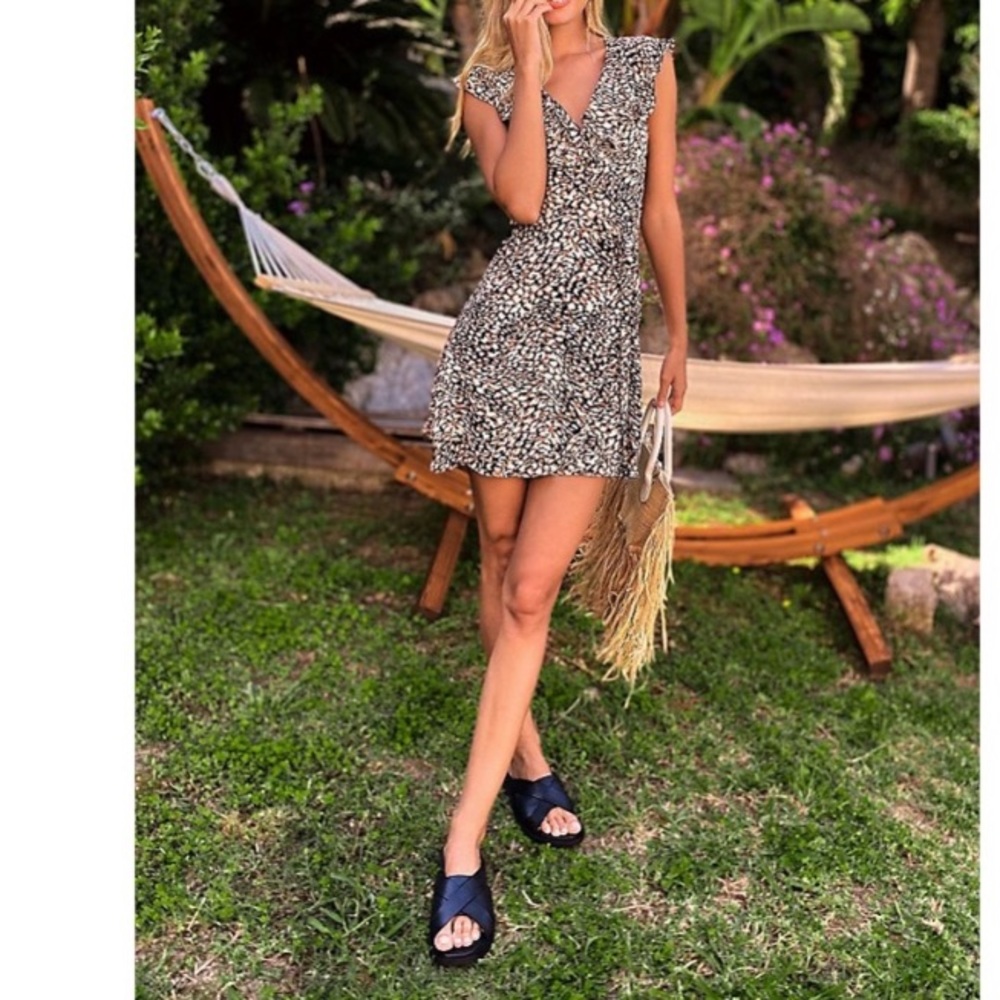 NWT Free People Dress Jet Combo